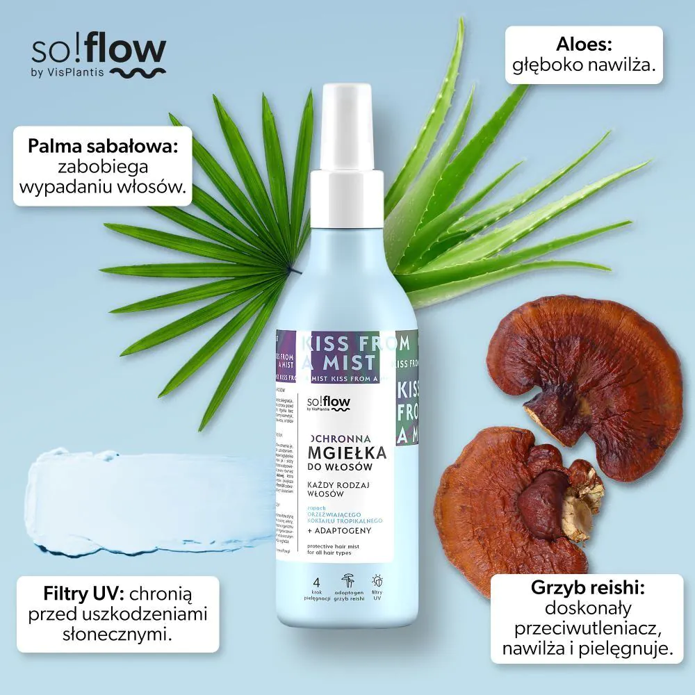 So!Flow Mgiełka do włosów ułatwiająca stylizację