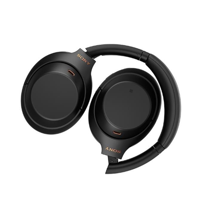 Auriculares Bluetooth - SONY - WH-1000XM4 Negros - Cancelación de ruido - 30 horas de duración de la batería - Micrófono incorporado