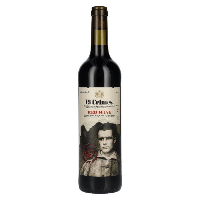 Vino tinto 19 Crimes 13,5% vol. 0,75 l