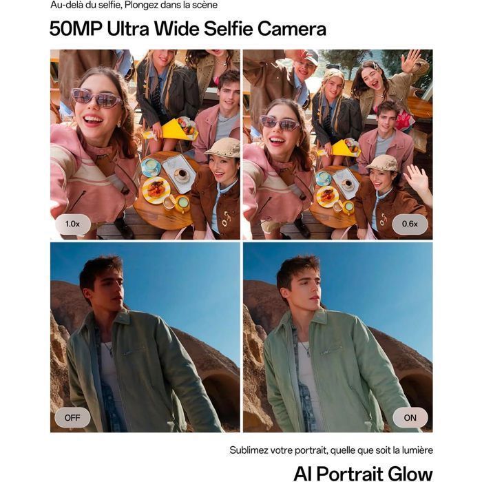 5G-Smartphone – OPPO Reno15 FS – 8 GB RAM – 512 GB – Twilight Black – 50-MP-Ultraweitwinkel-Selfie-Kamera – 6500 mAh