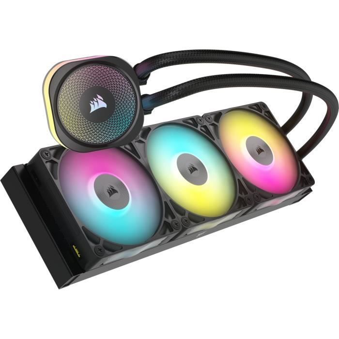 Wasserkühlung – CORSAIR – iCUE LINK TITAN 360 RX – RGB – Schwarz