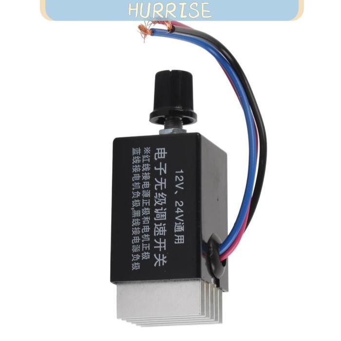 Regolatore di velocità per motore CC 12V 24V 10A, controllo ventola riscaldatore camion, interruttore