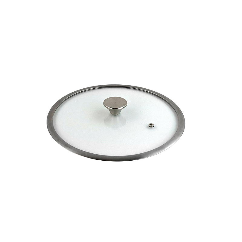 Padella da chef Cuisine ø 28 cm bassa con coperchio in vetro Chef