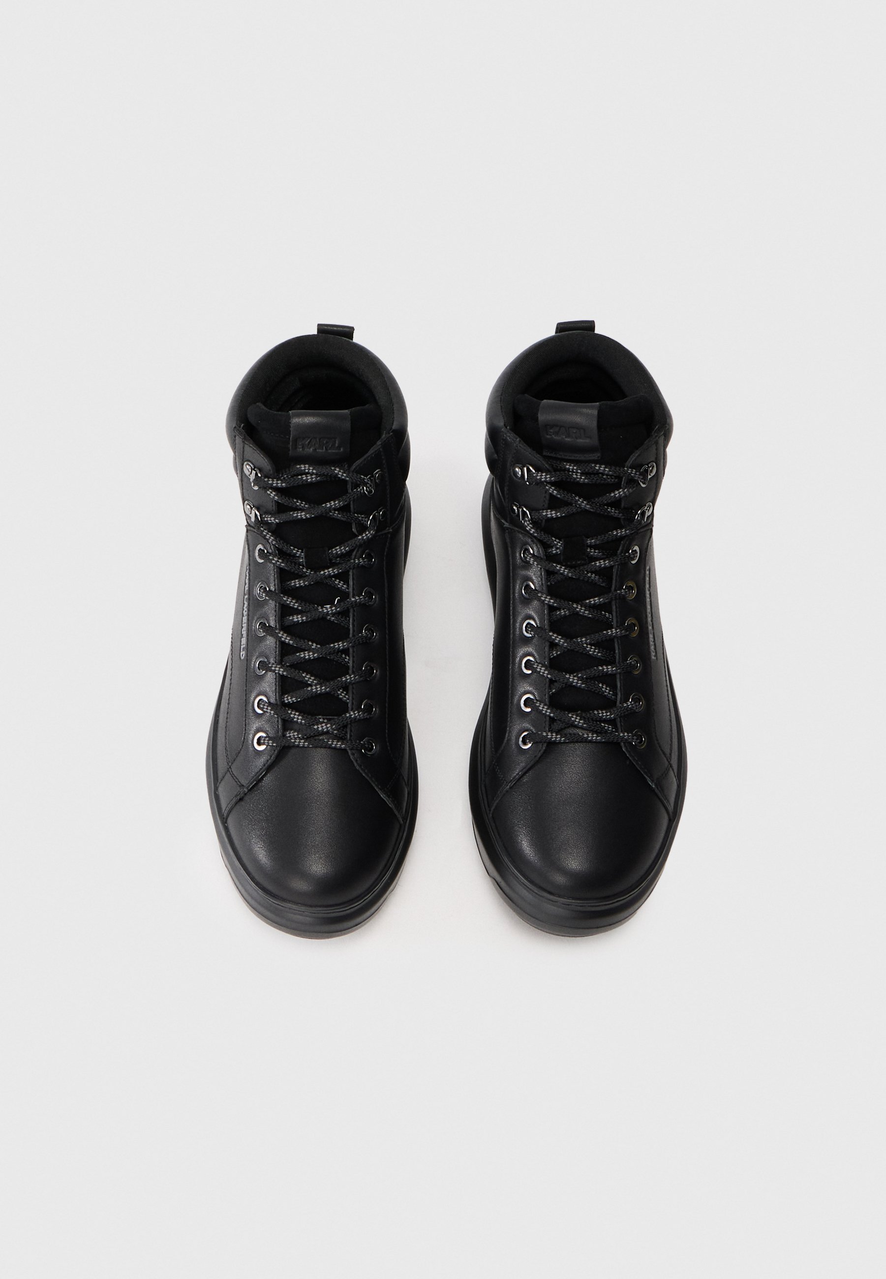 KARL LAGERFELD KAPRI LUG - Hoge sneakers - zwart