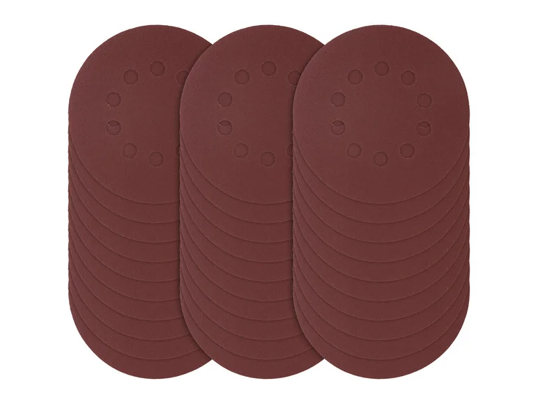 Set de plăci de șlefuit cu suport multiplu pentru 30 de hârtie PARKSIDE® Ponceuse