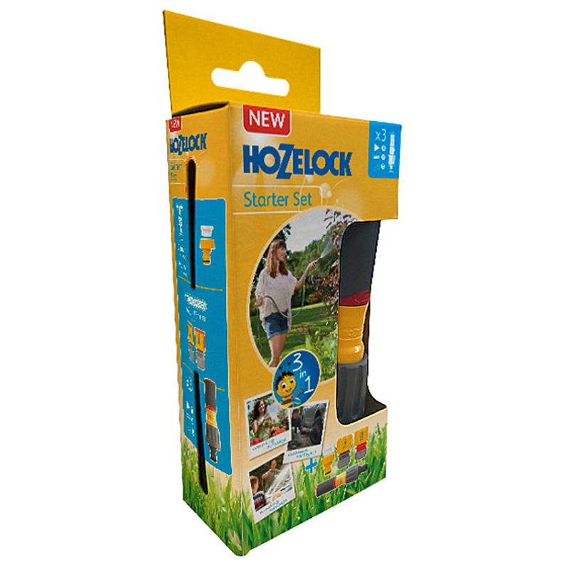 Kit de raccords Hozelock en 4 parties, Hozelock