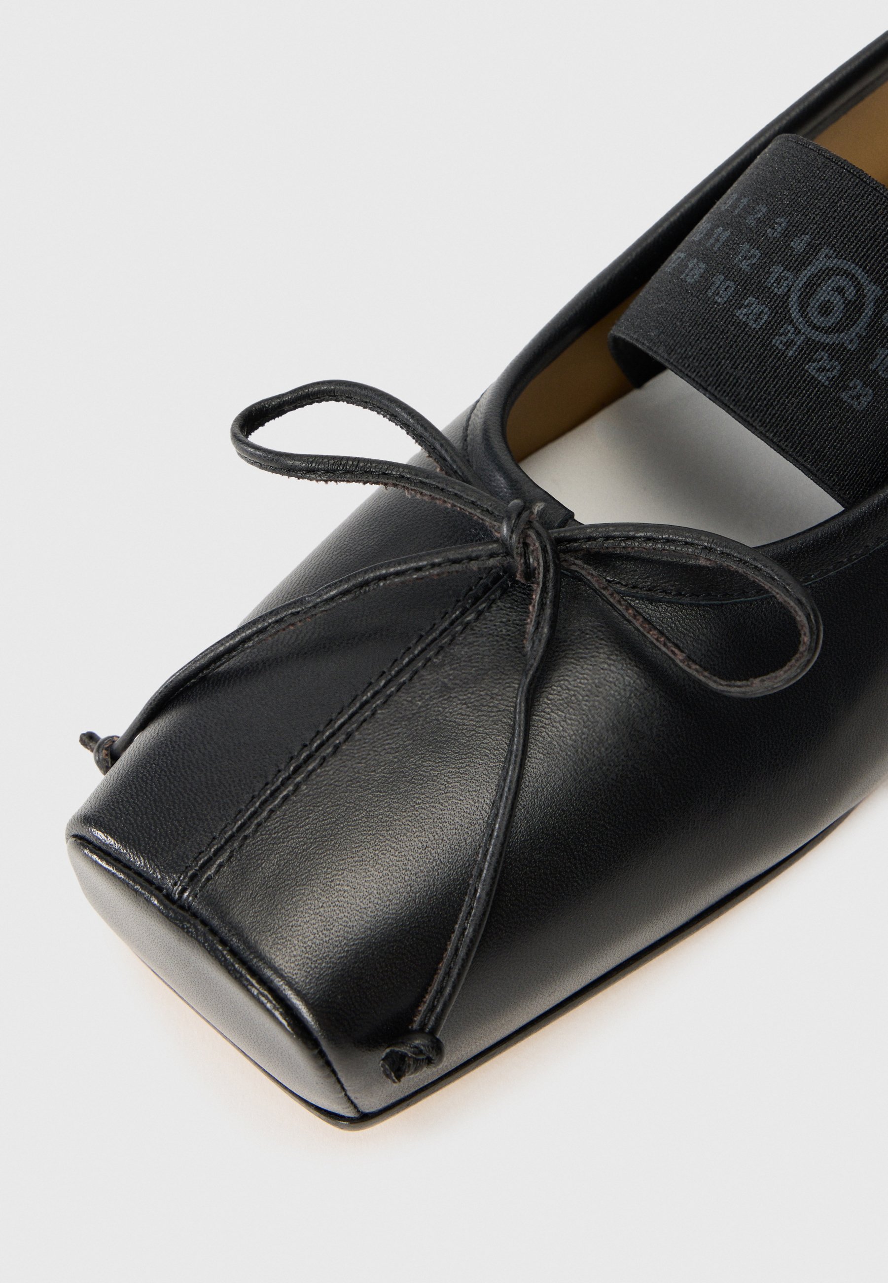 MM6 Maison Margiela ballerina's - zwart