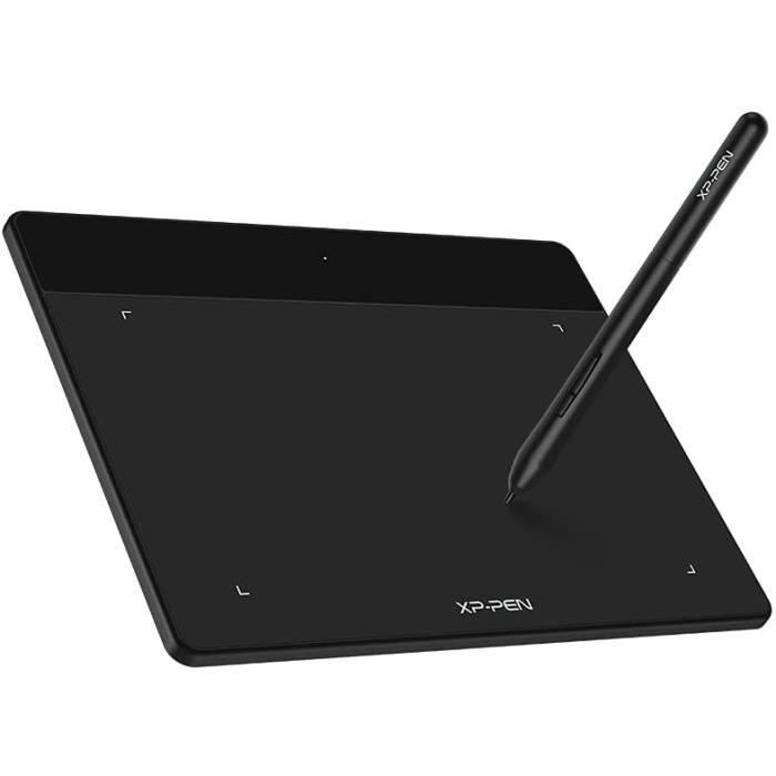 XP-PEN Deco Fun S Tablette Graphique à Stylet Passif 8192 Niveaux avec Inclinaison à 60° Tablette à Dessin 6x4 Pouces pour Déssiner