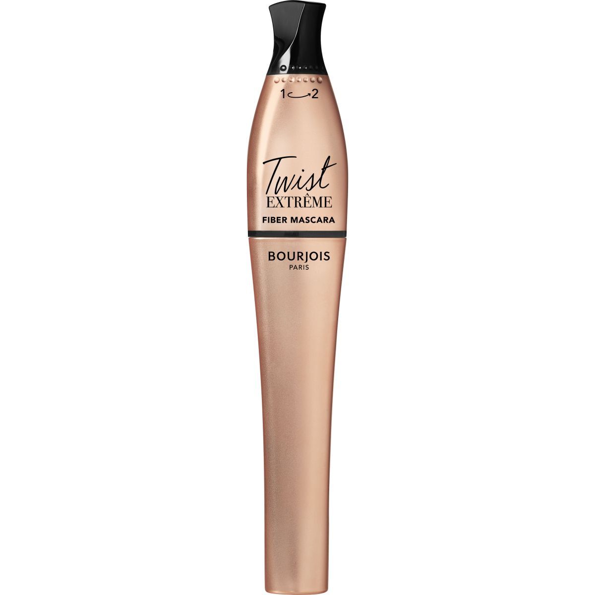 Twist Extrême Fiber Mascara, verlängernde Wimperntusche, Nr. 24 Schwarz,