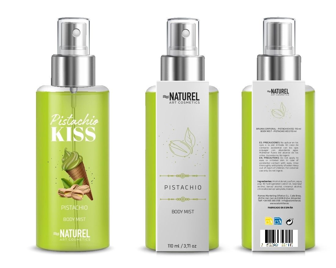 Pistachio Kiss meglica za telo Meglica za telo