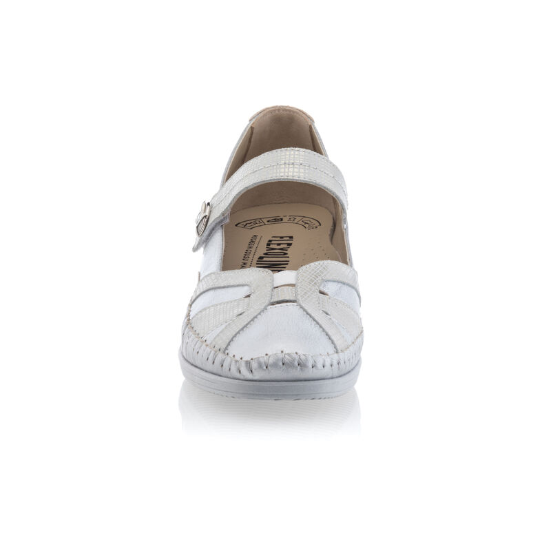 Zapatos cómodos para mujer, color gris.