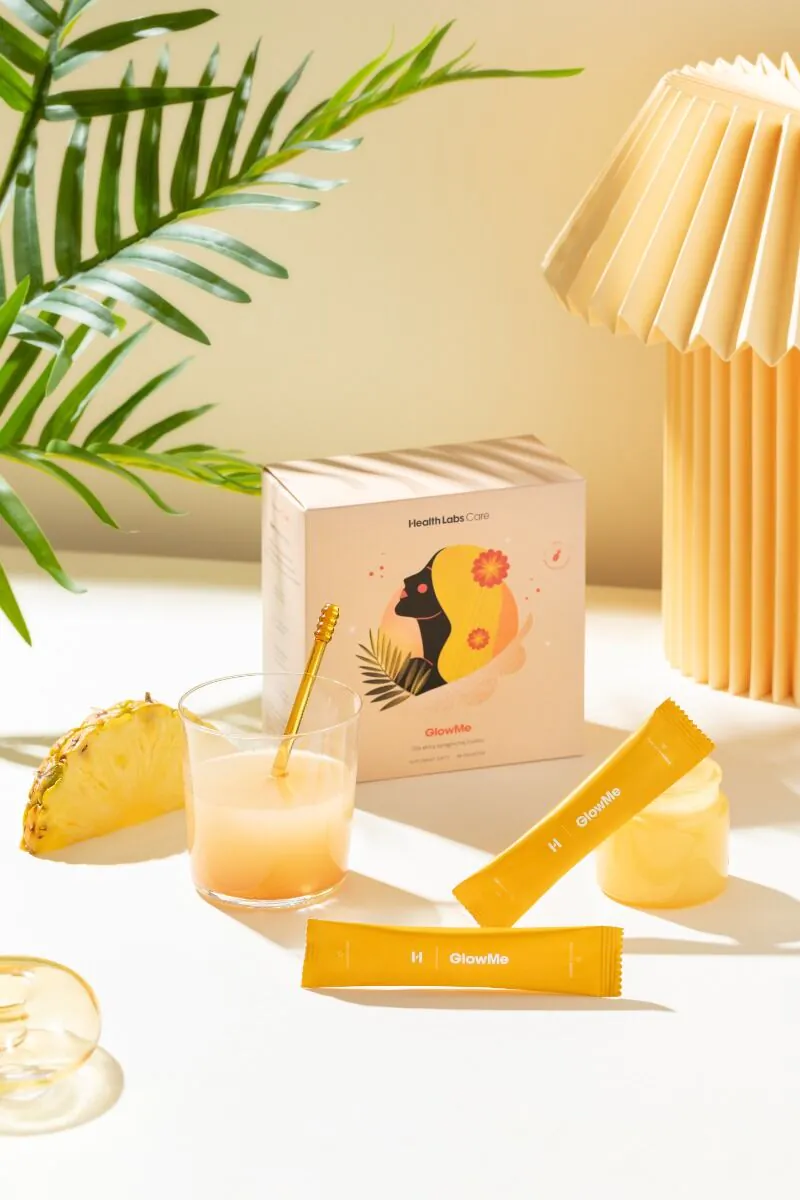 Health Labs GlowMe Ananas, Proszek