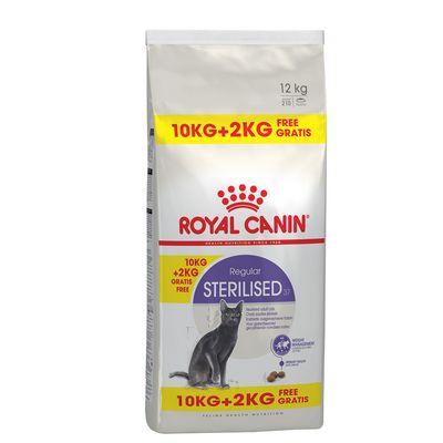 10 kg de ração seca Royal Canin para gatos + 2 kg grátis!*