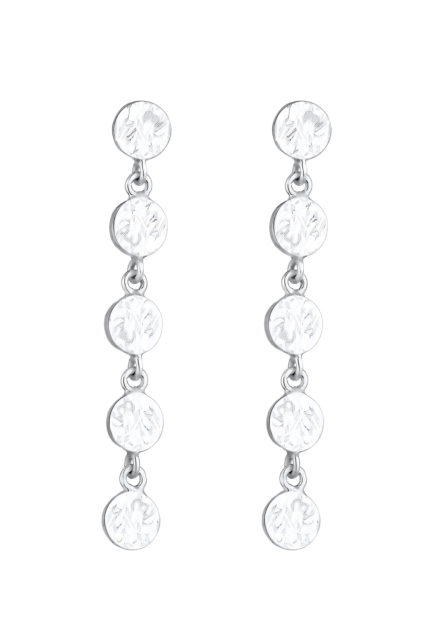 Elli Plaquettaires Antique Boucles d'oreilles Femme - (925/1000) Argent