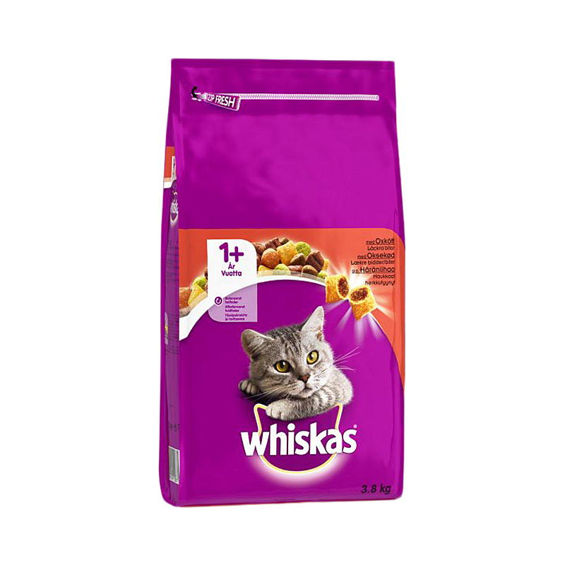 Mars Kissanruoka 3,8 kg Naudanliha Whiskas