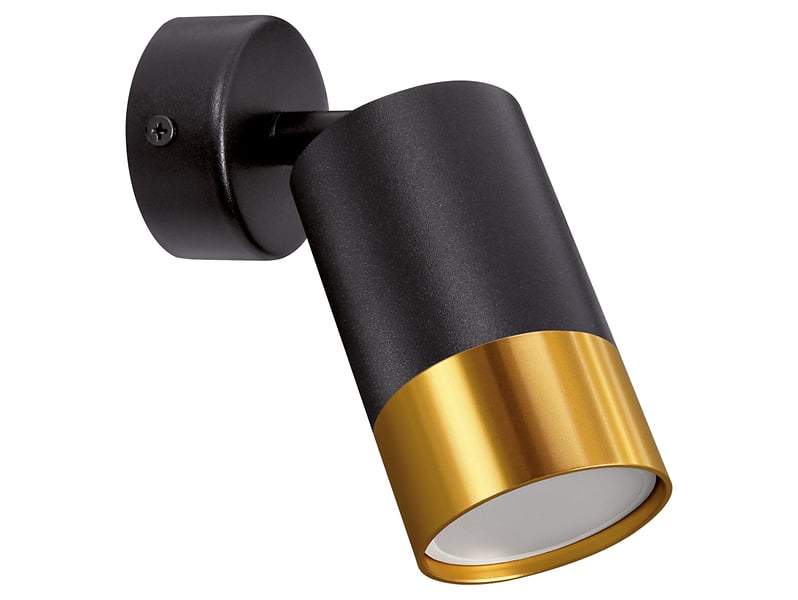 Spot Puzon aluminiowy czarno-złoty