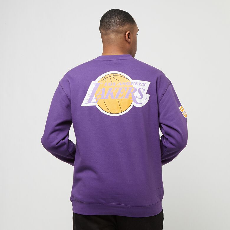 NBA There and Back Fleece Crew Los Angeles Lakers