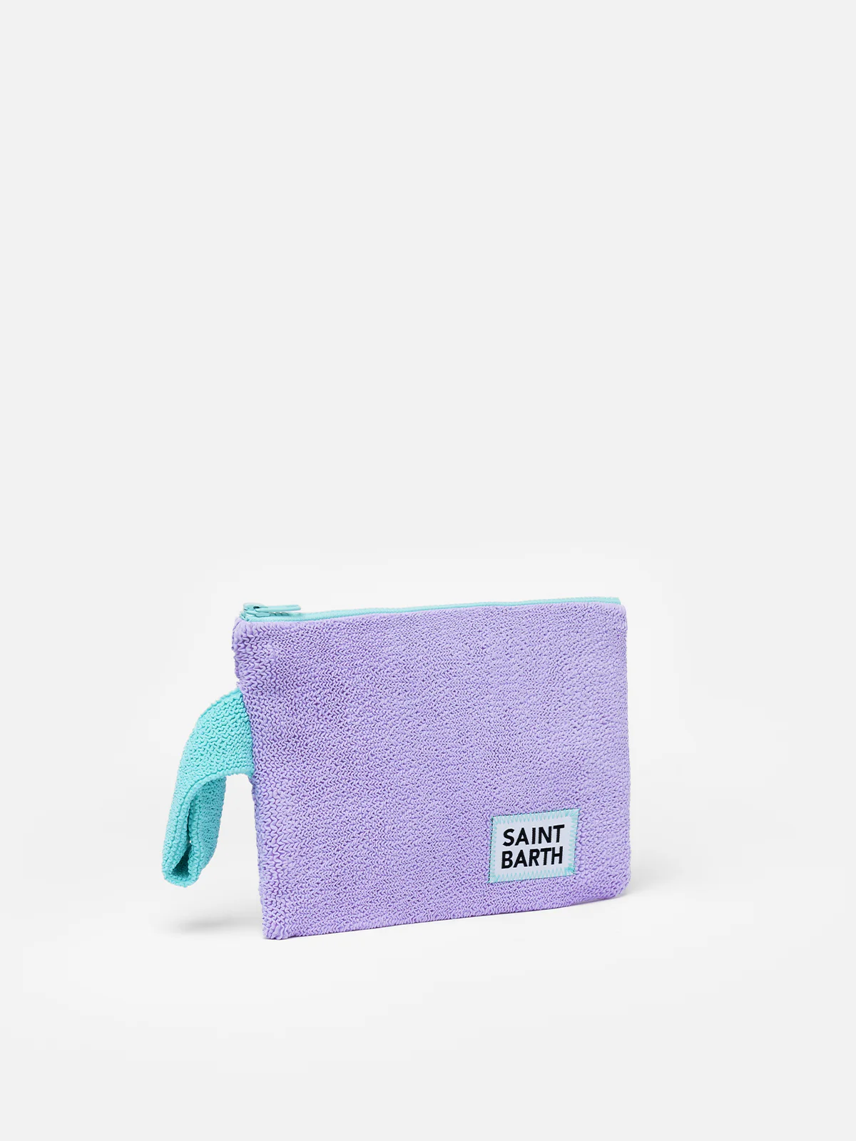 Pareasy paarse crinkle clutch tas
