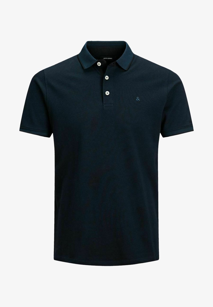 Jack & Jones JJEPAULOS SS NOOS - Polo - blu scuro