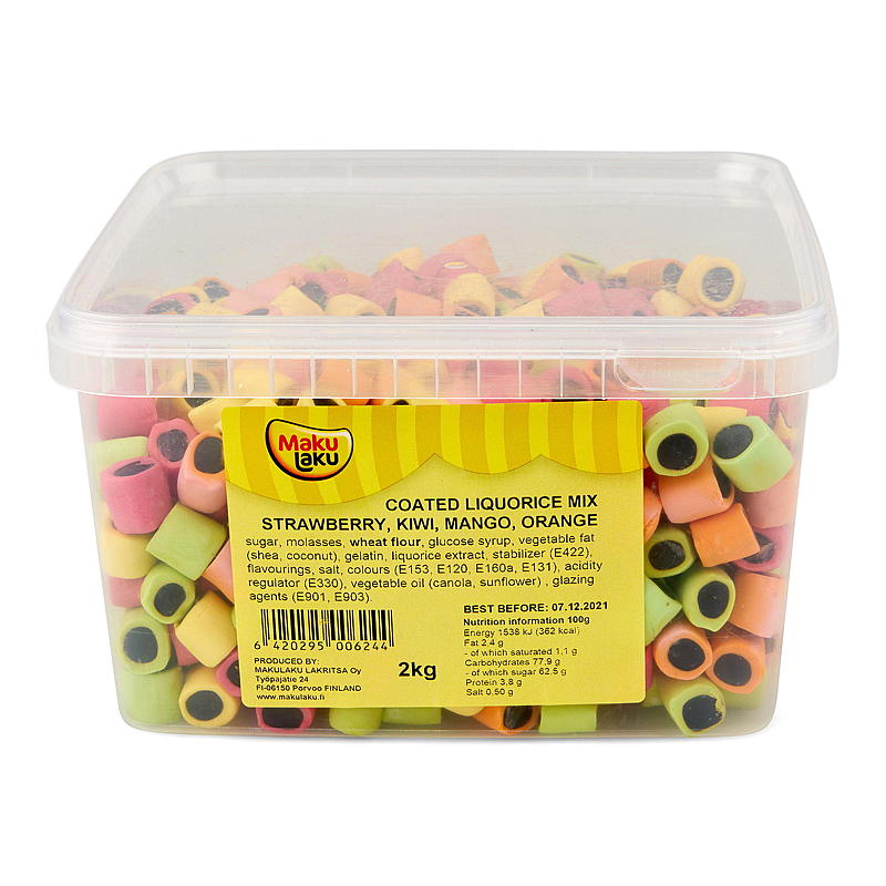KnallGodt Farvet lakrids 2,0 kg