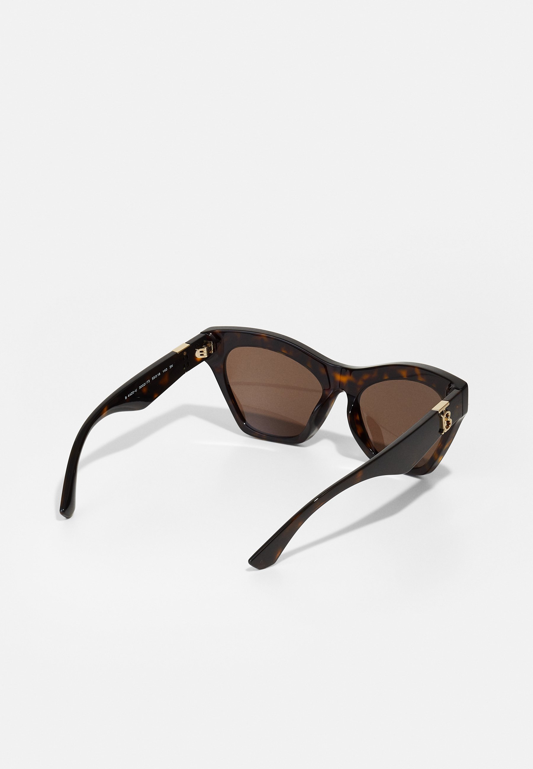 Lunettes de soleil Burberry - havane foncé/marron foncé