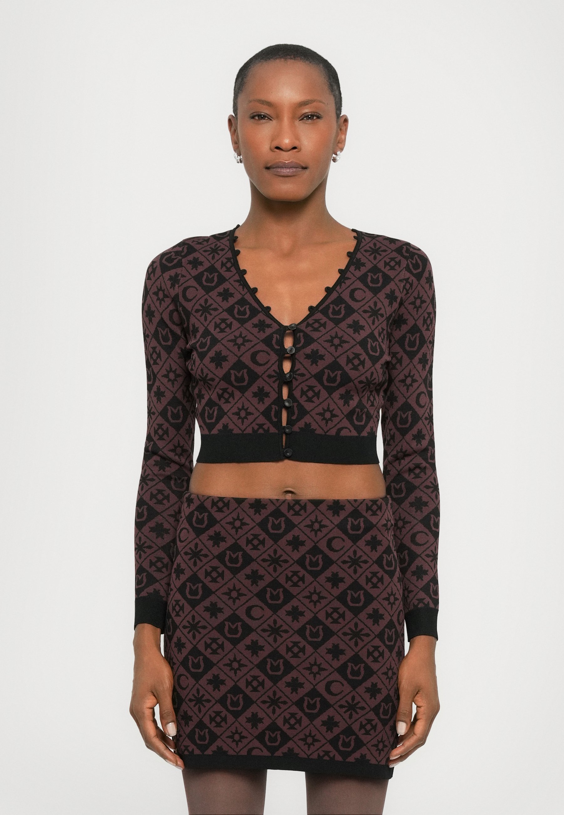Nanushka DOVIE - Cardigan - bruin