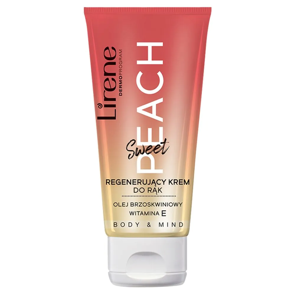 Lirene Body & Mind Regenerujący Krem do rąk Sweet Peach
