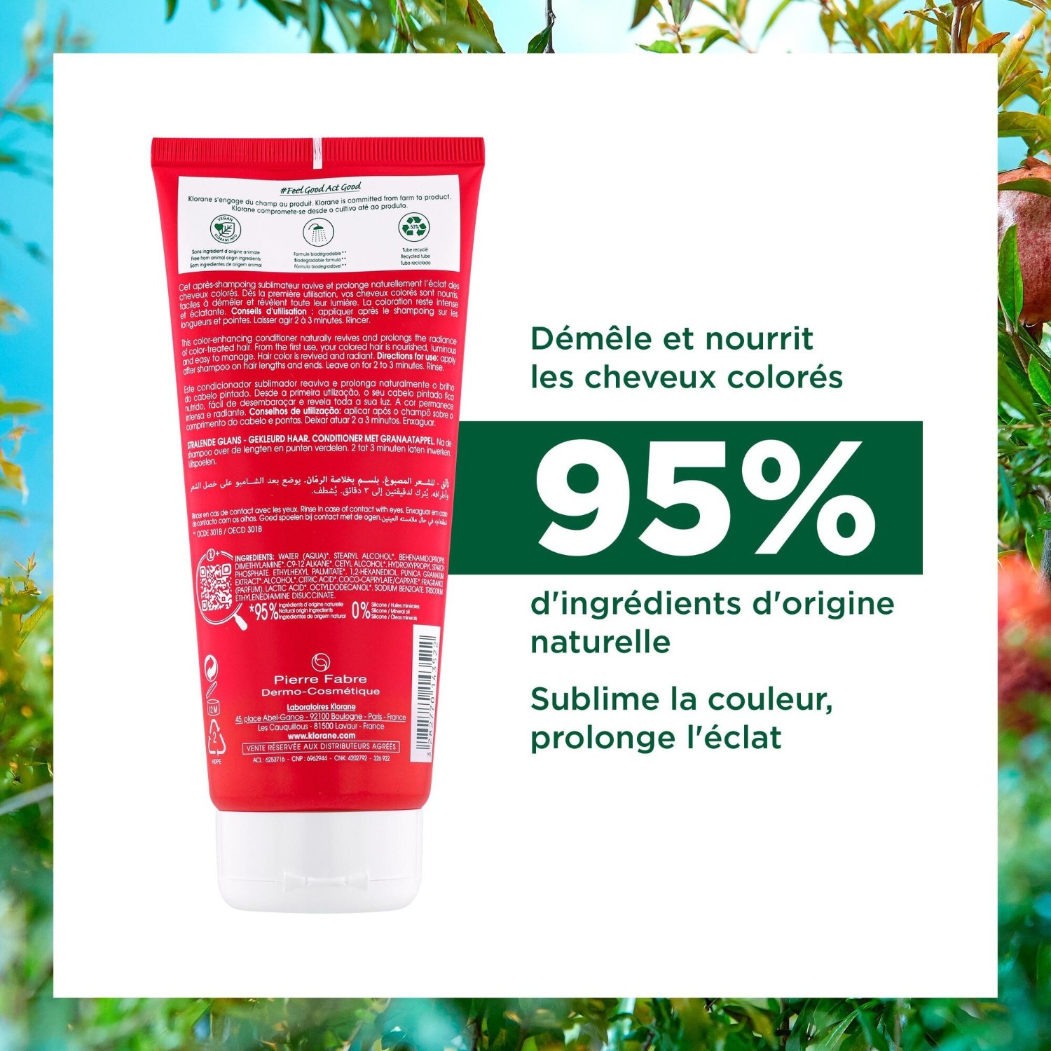 Klorane Après-shampoing à la Grenade