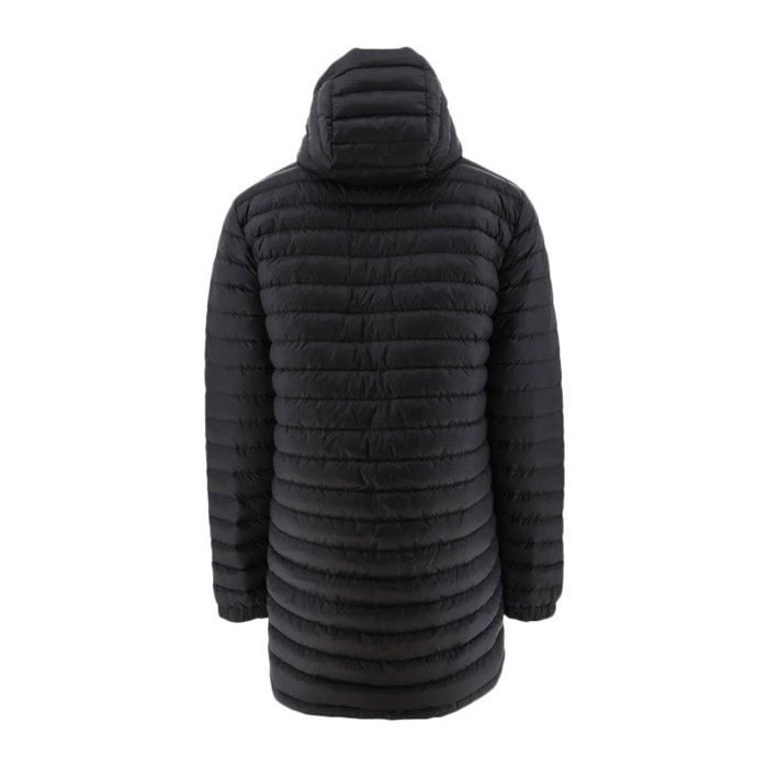Chaqueta reversible de plumón Jott AMSTERDAM NOOS - Negra - Cuello con capucha - Cierre de cremallera