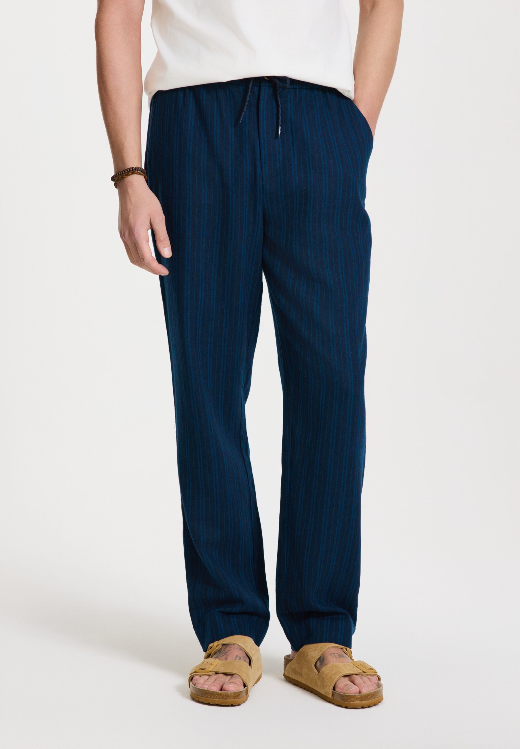 Shiwi LENNY - Broek - donkerblauwe strepen