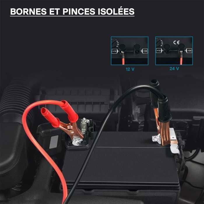 Wiltec Boost 430 12V/24V batterilader