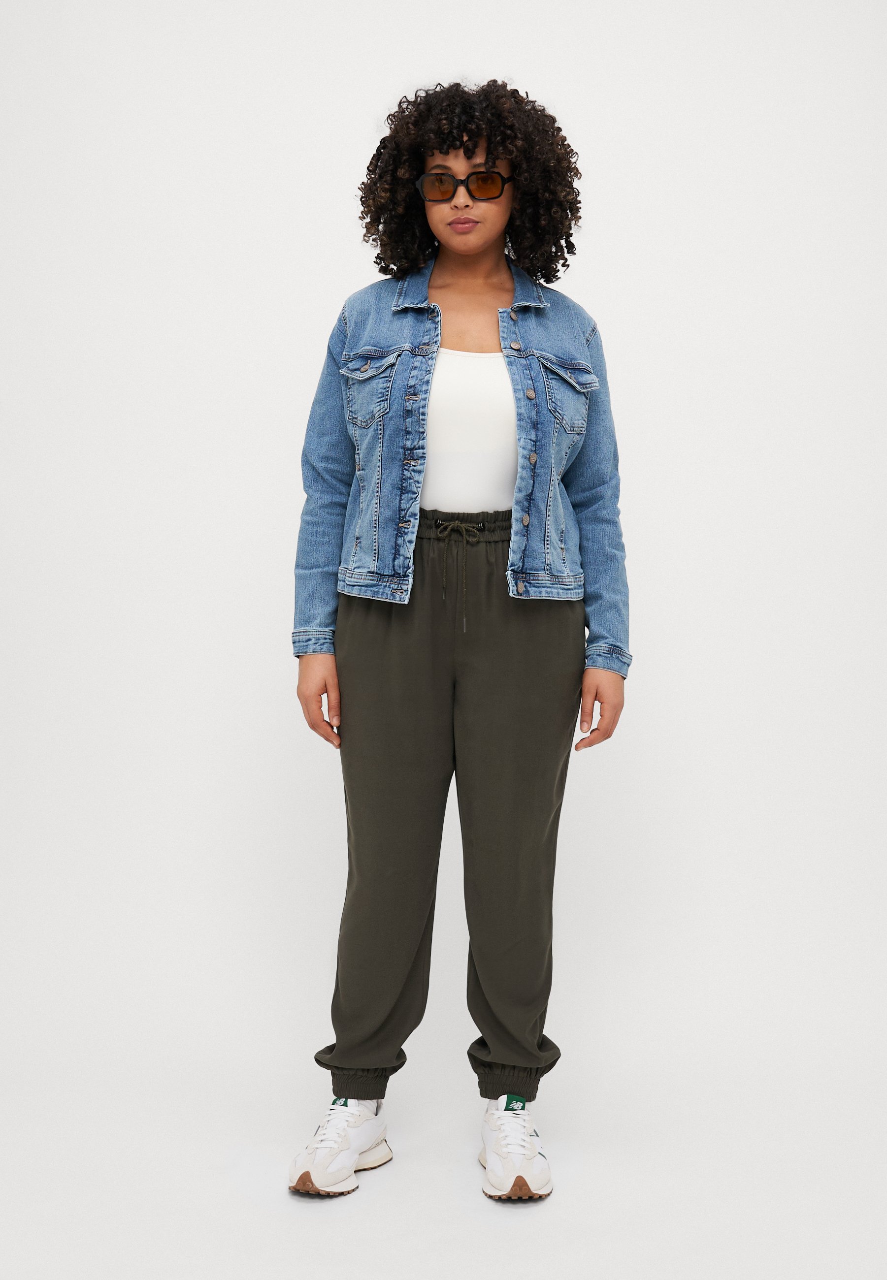 VESTE CARWESPA ONLY CARMakoma - Veste en jean - jean bleu clair