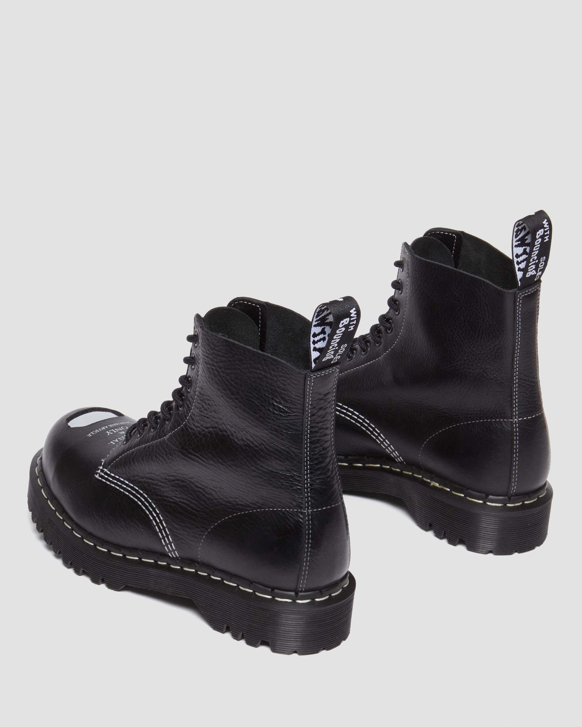 1460 Pascal Bex Exposed Steel Toe Lace Up Boots