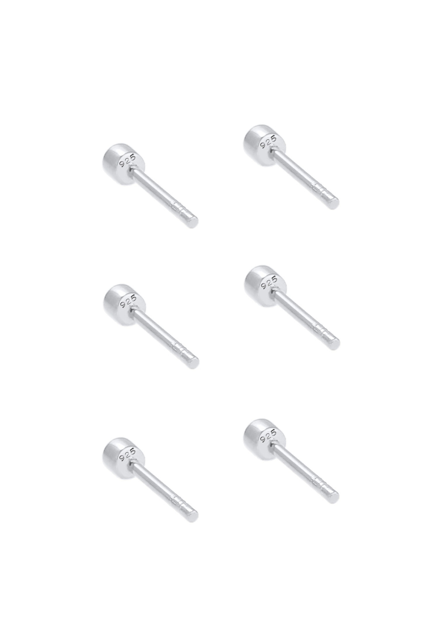 Elli Enfants Basic Multicolore Bleu Rose avec cristaux en argent sterling 925