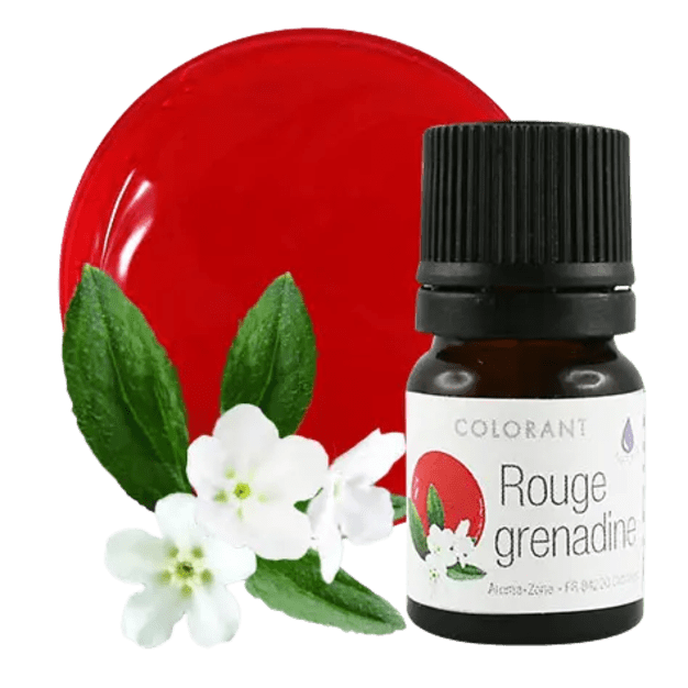 Colorant naturel Rouge grenadine 2ml
