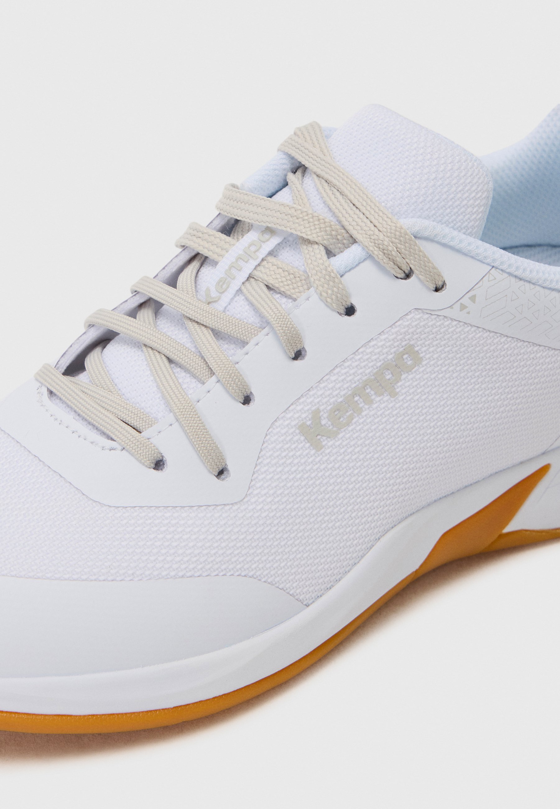 Kempa KOURTFLY THREE - Handbalschoenen - wit/grijs