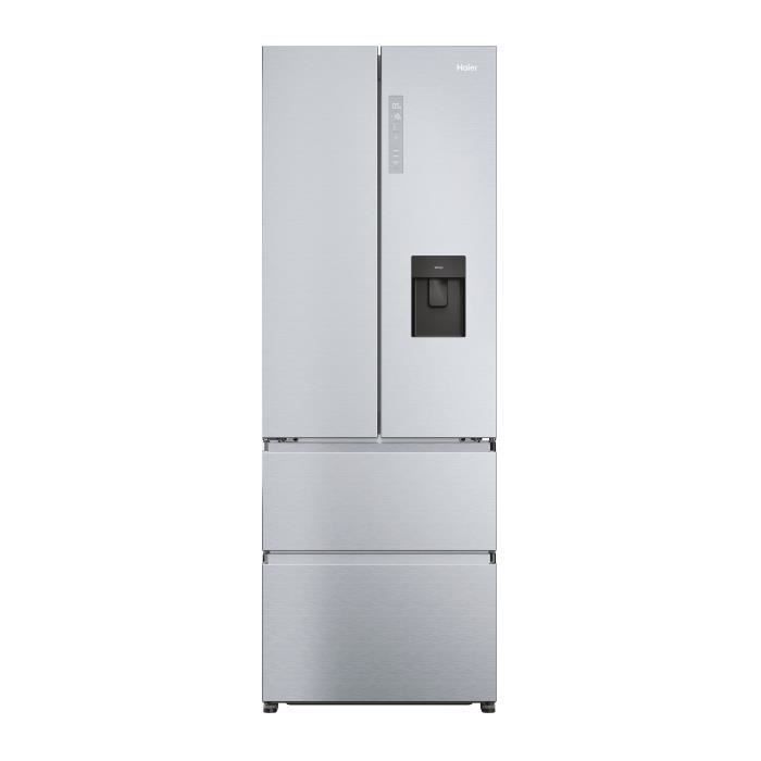 Moniovinen jääkaappi - HAIER - HFR5720EWMG - Energialuokka E - 477 L (337+140) - 37 dB - Hopea