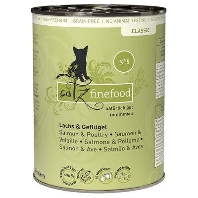 Catz Finefood Probierpackung, 6 Dosen à 400 g
