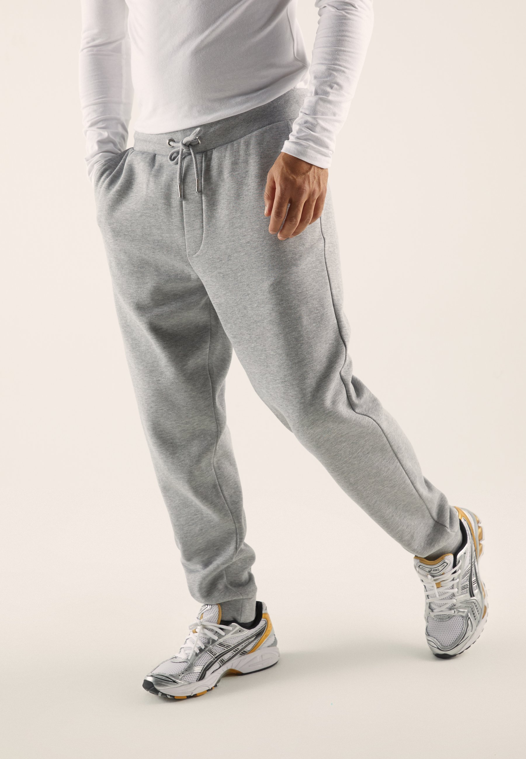 Bas de survêtement Pier One - gris chiné