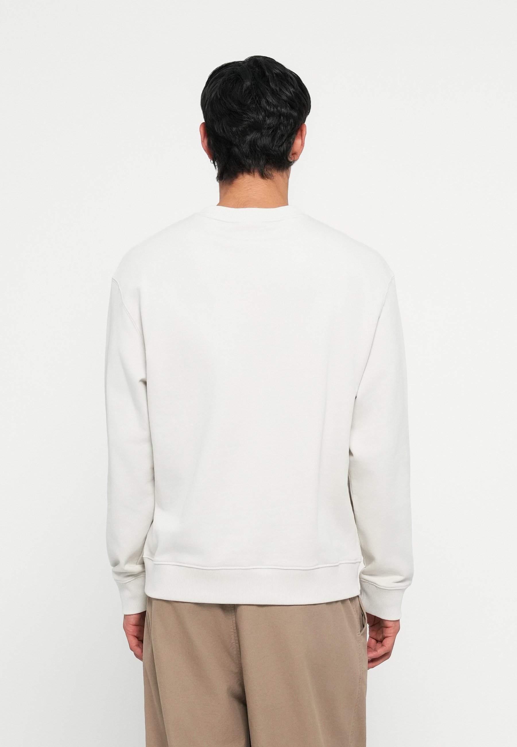 Calvin Klein Jeans MONOGRAM - Sweatshirt - krijt