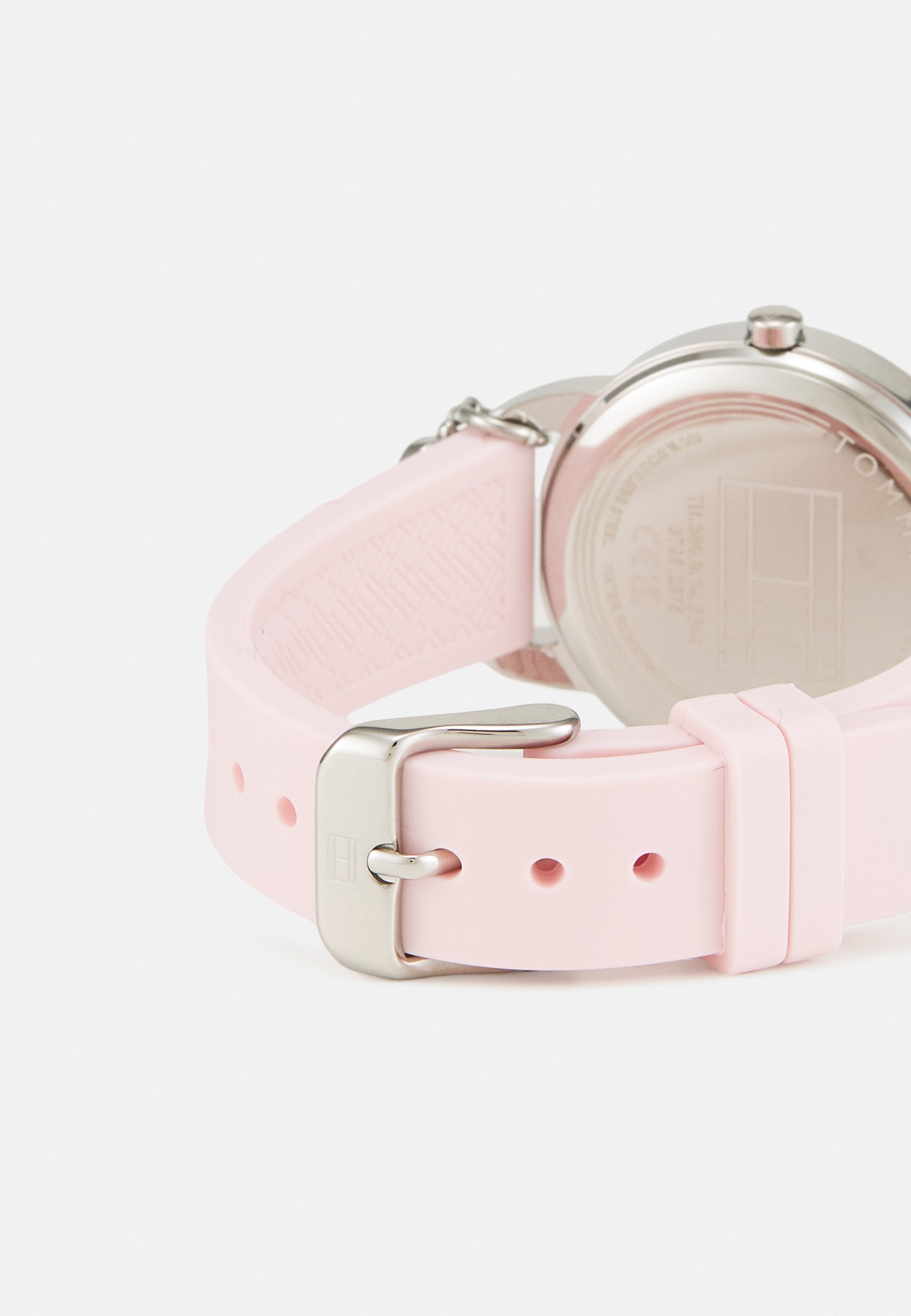Tommy Hilfiger Unisex-Uhr – rosa/silberfarben