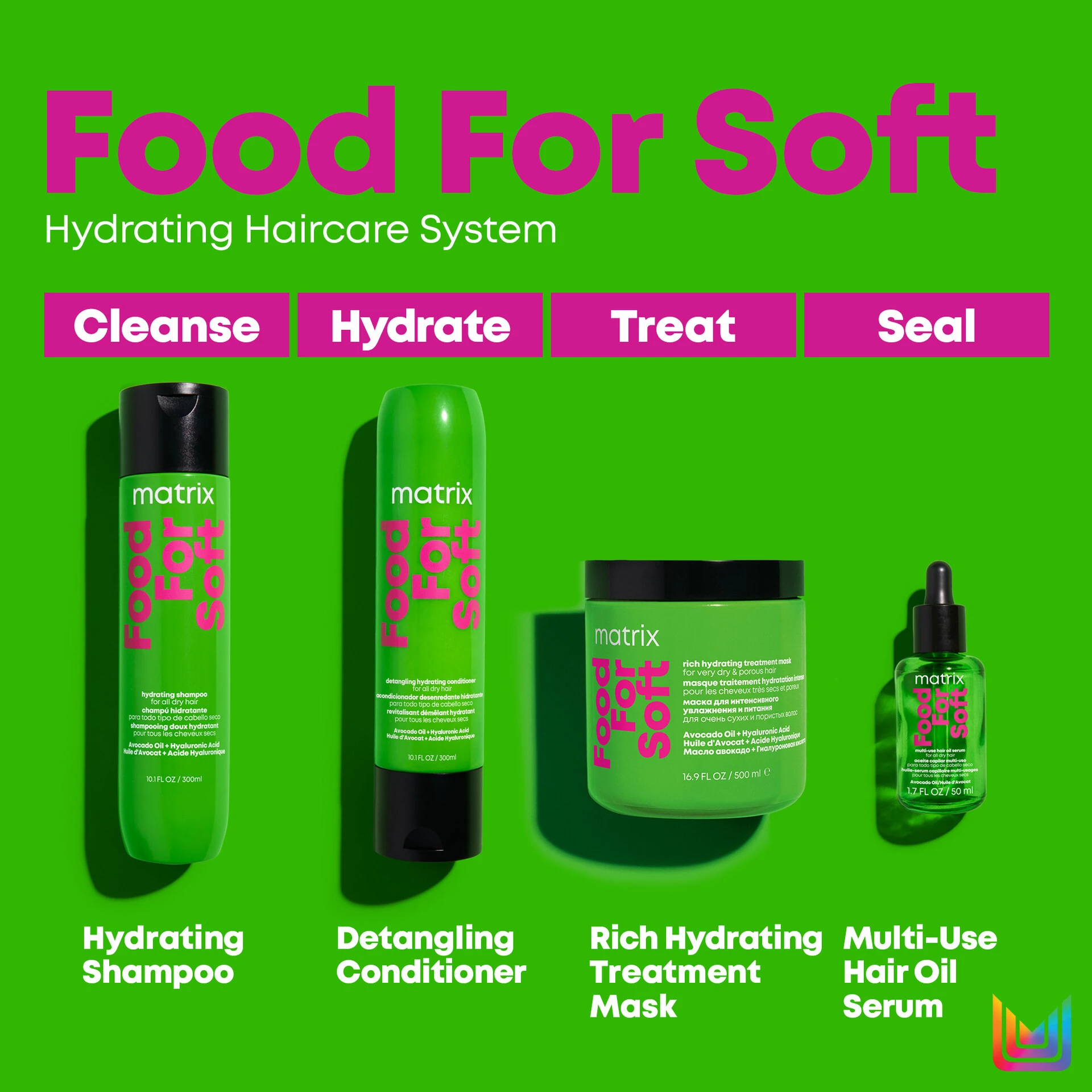 Food For Soft višenamjenski serum za kosu s uljem 50 ml - Matrix
