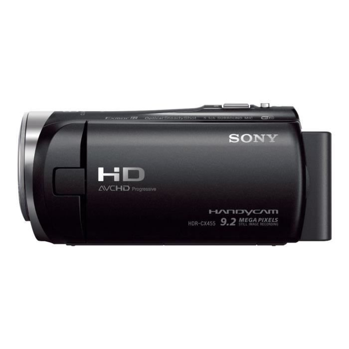 Videocámara Sony Handycam HDR-CX450 1080p - 60 fps 2,29 megapíxeles Zoom óptico 30x Tarjeta de memoria Carl Zeiss Wi-Fi, NFC