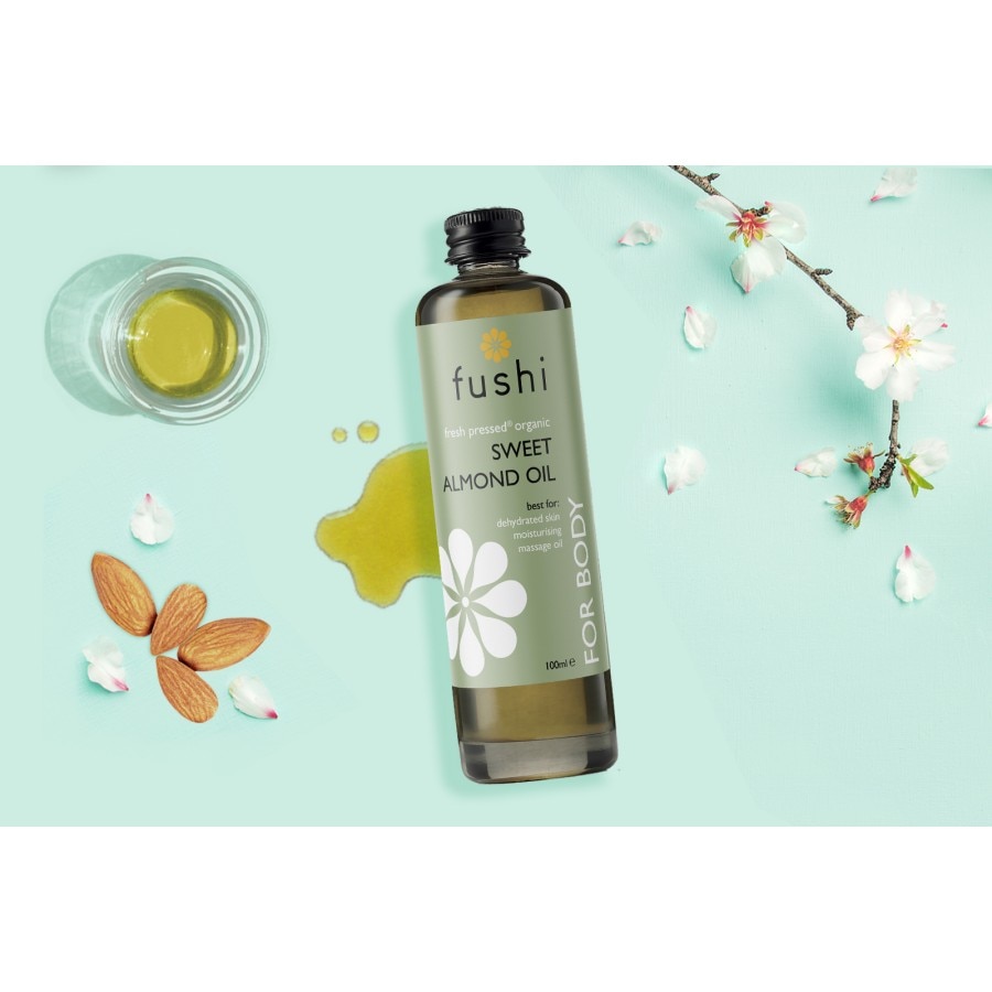 Fushi söt gyllene mandel ansiktsolja - 100 ml