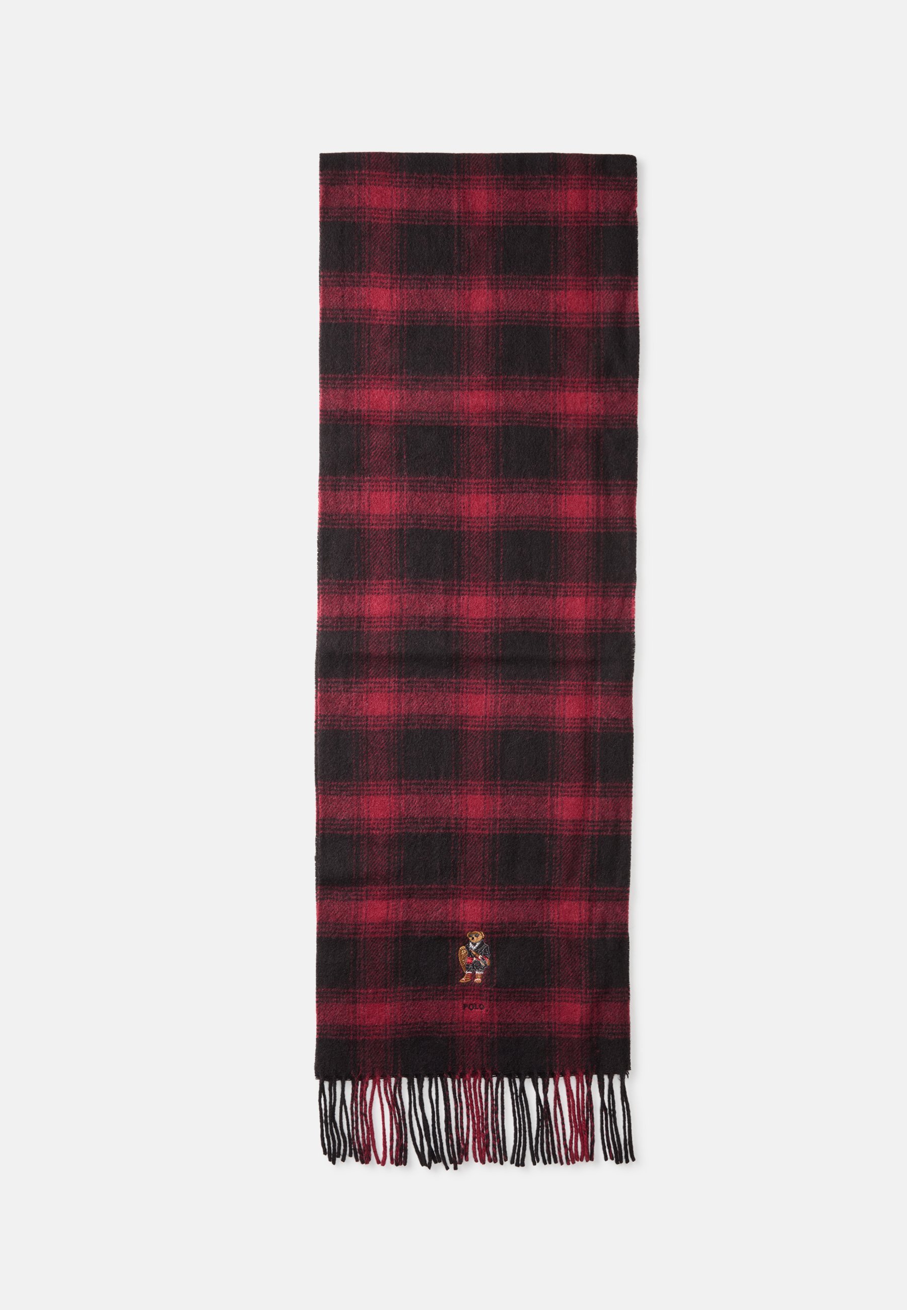 Polo Ralph Lauren BOX UNISEX SET - Sjaal - zwart/rood