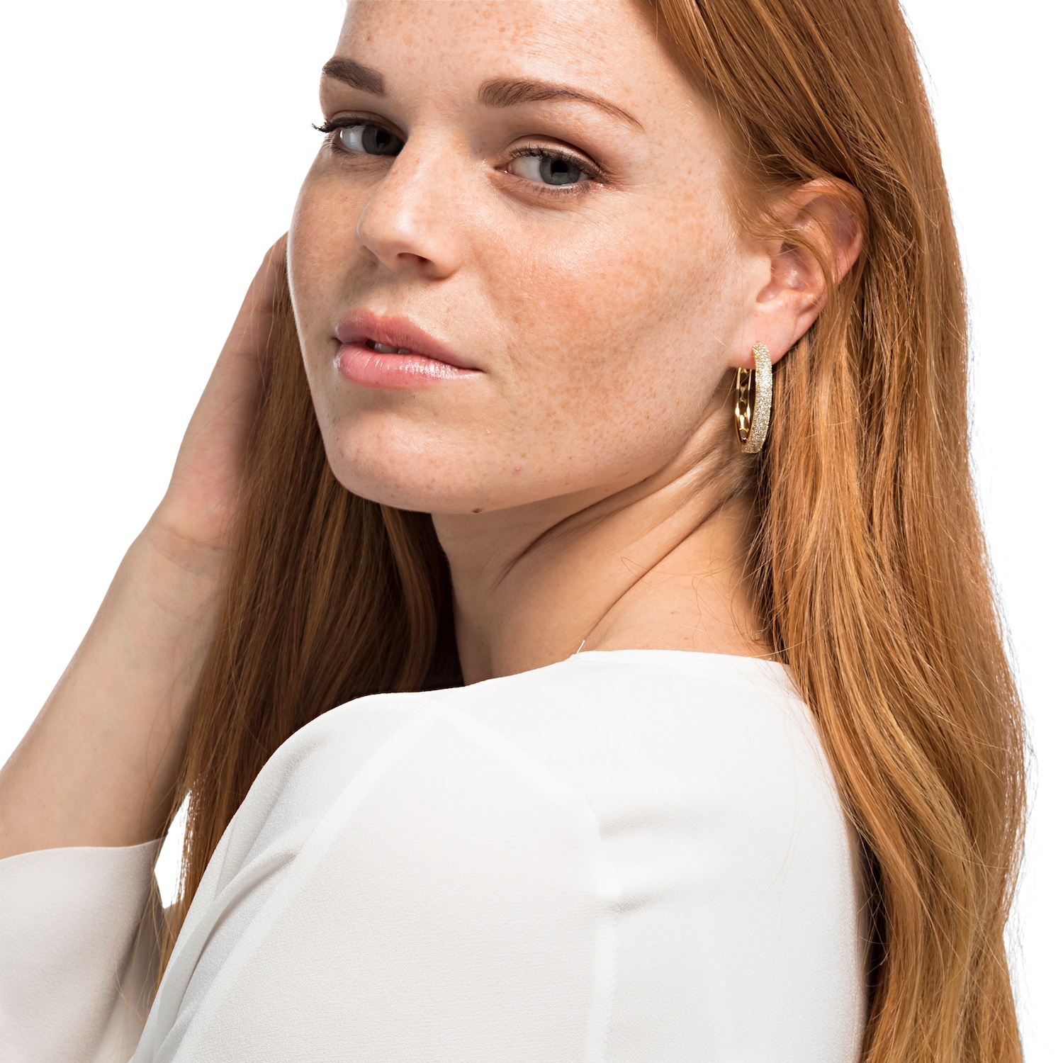 Heideman Boucles d'oreilles Willow couleur or