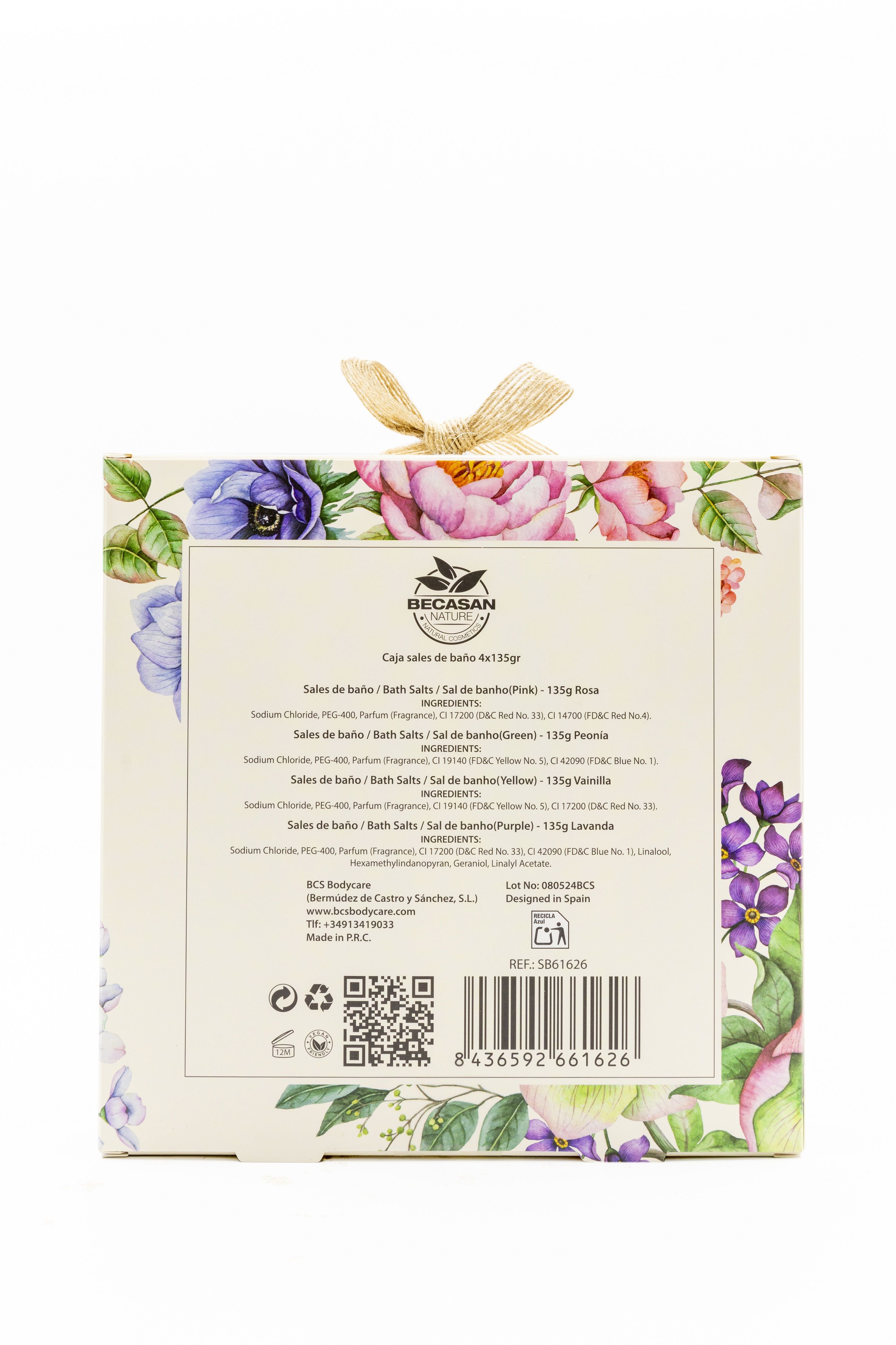 Паковање соли за купање Botanicals Соли за купање