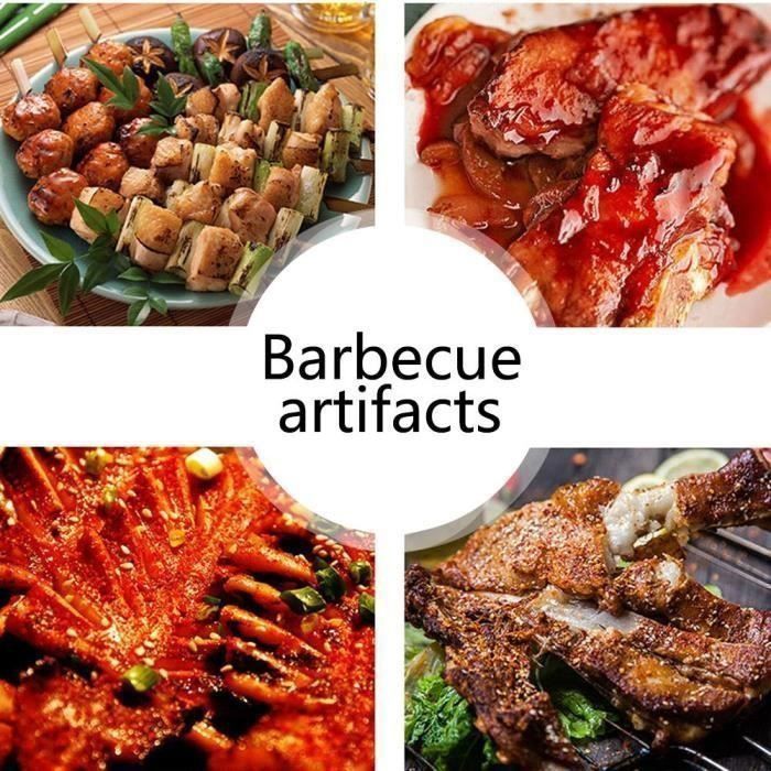Stainless steel barbecue utensils for cooking in the garden