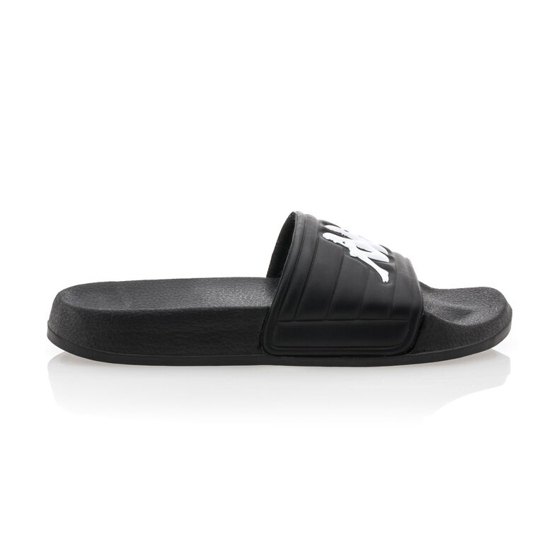 Chanclas/sandalias de dedo negras para niño