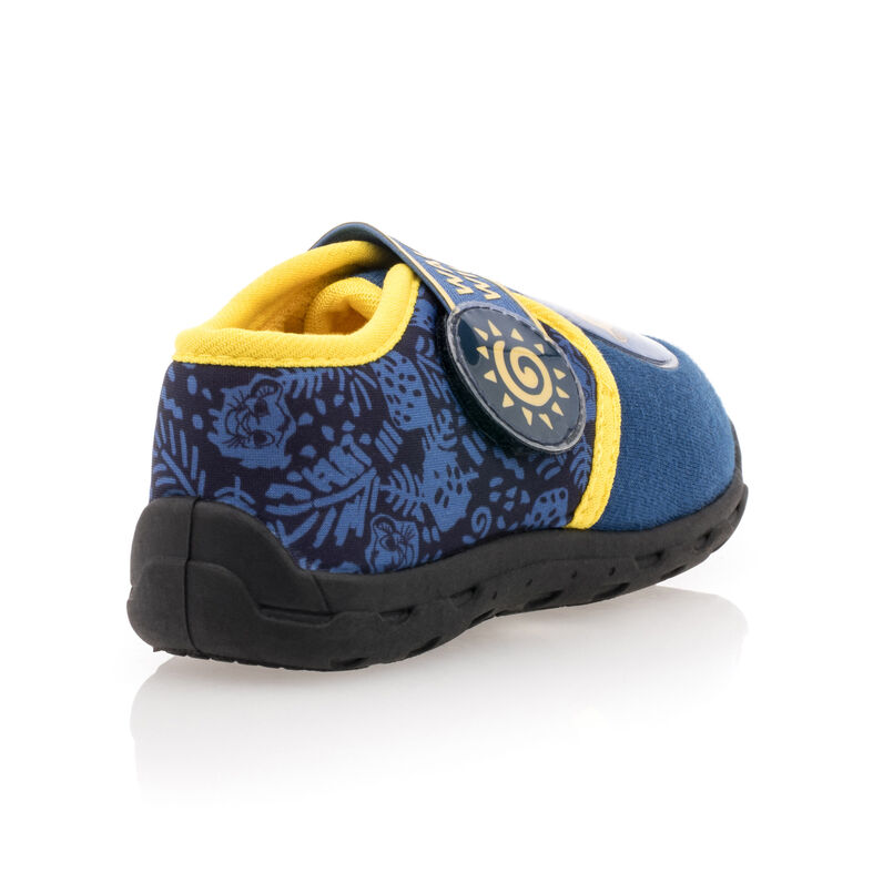 Pantuflas azules para niño